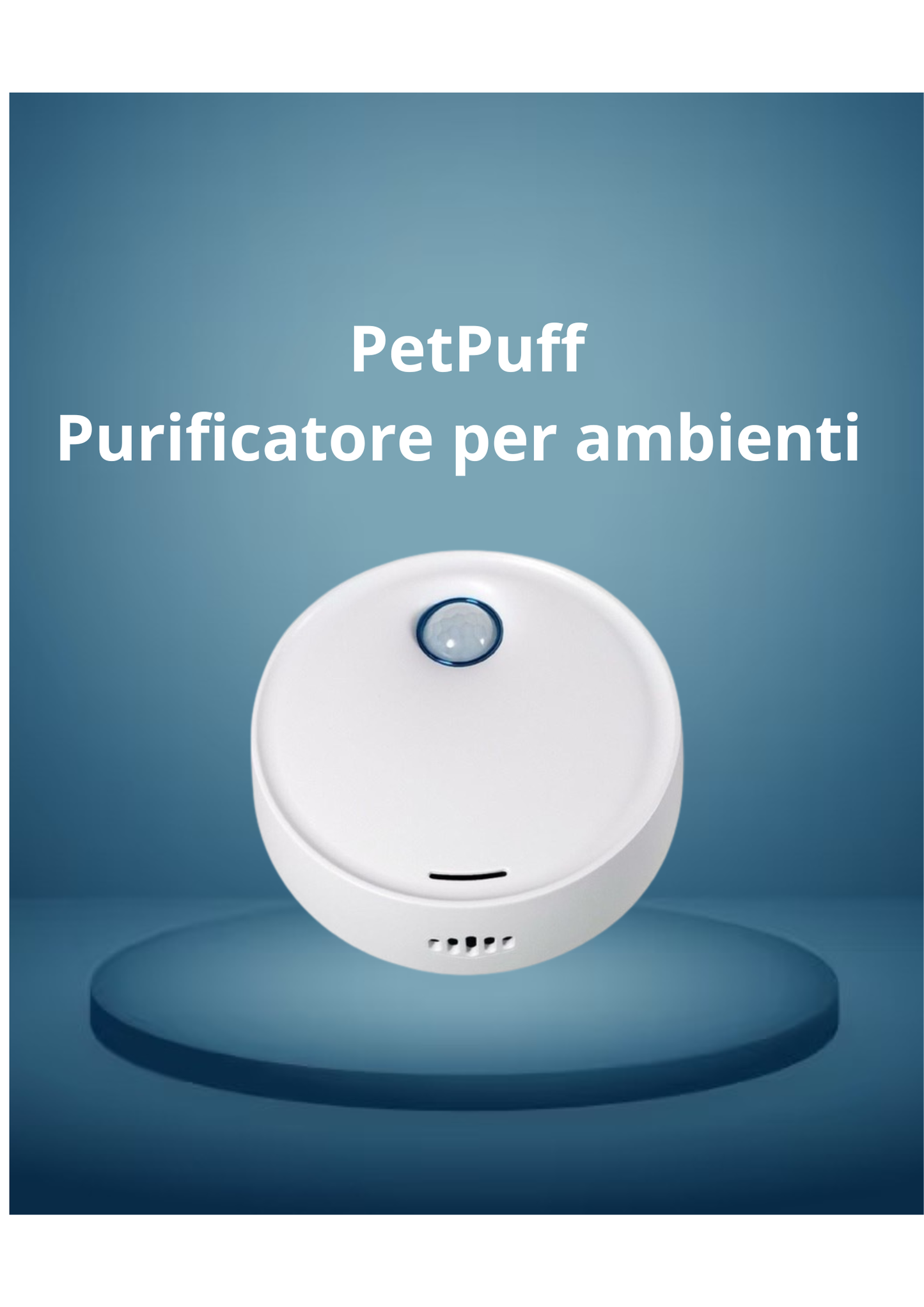 Purificatore per ambienti con animali - PetPuff